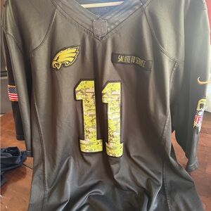 Salute to Service Football Jersey with Camo Number